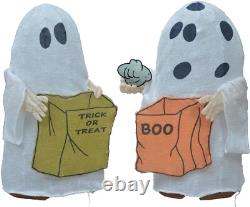 Set de deux fantômes Peanuts de 32 po pour l'extérieur avec LED, déco d'Halloween Charlie Brown