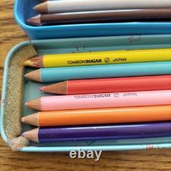 Snoopy Charlie Brown, 13 crayons de couleur avec étui, or, argent #ac53a5