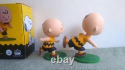 Snoopy Charlie Brown Alors et Maintenant Ensemble de Figurines du 60e Anniversaire