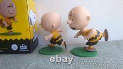 Snoopy Charlie Brown Alors et Maintenant Ensemble de Figurines du 60e Anniversaire