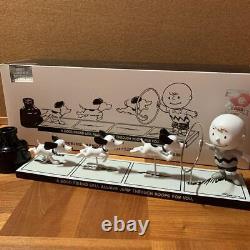 Snoopy & Charlie Brown Hoop Jet Figure Peanuts 70e Anniversaire Utilisé/très Bon
