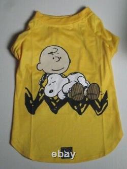 Snoopy Charlie Brown Pour Chiens T-shirt Zigzag Peanuts