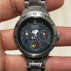 Snoopy Collection Watch Rare Charlie Brown Lucy Woodstock Utilisé Excellent