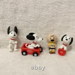 Snoopy Figure Museum Limited Rare Charlie Brown Caractère Marchandises Anime Lot 4