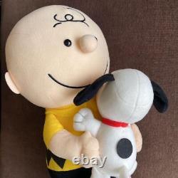 Snoopy Mega Jumbo Peluche Jouet Charlie Brown Et Paire