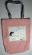 Snoopy Museum Tokyo Tote Rose Lucy Charlie Brown Sac D'arachides