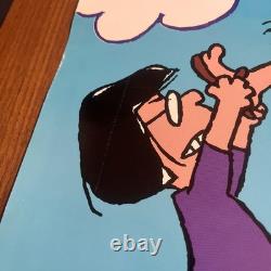 Snoopy PEANUTS m12 Article Rare et Affiche de Film de Charlie Brown Nouveauté Toei