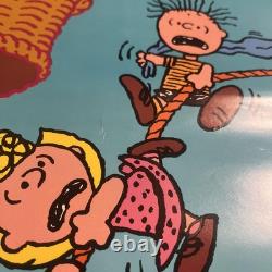 Snoopy PEANUTS m12 Article Rare et Affiche de Film de Charlie Brown Nouveauté Toei