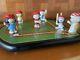 Snoopy Peanuts Charlie Brown Willitts Figurines De Baseball Vintage Avec Terrain 1988