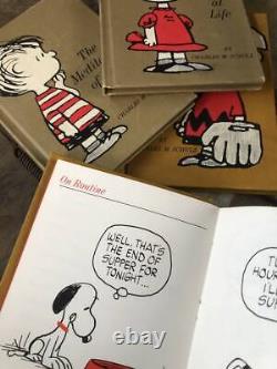 Snoopy Vintage Livre Livre Photo Set De 4 Snoopy Charlie Brown Lucy Linus