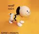 Snoopy X Super 7 Figure Limitée Comic Constant Peanuts Charlie Brun Rare