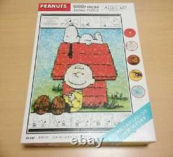 Snoopy et Charlie Brown Art Mosaïque Puzzle en Casse-Tête 1000 Pièces Sac Intérieur Non Assemblé