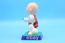 Snoopy et Charlie Brown Figurine PM Vintage Peanuts avec Boîte Incluse Années 70 Déterminé