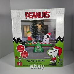 Snoopy et Charlie Brown en Teeter Totter Gonflable Animé de 1,65 m Gemmy