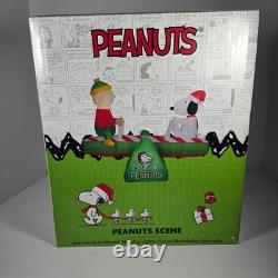 Snoopy et Charlie Brown en Teeter Totter Gonflable Animé de 1,65 m Gemmy