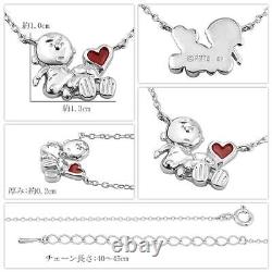 Spécifications spéciales Snoopy pour le collier de cœur Snoopy Charlie Brown Officiel
