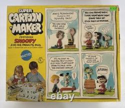 Super Créateur de Dessins Animés Snoopy Pals Peanuts Charlie Brown Thingmaker Mattel 1969