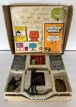 Super Créateur de Dessins Animés Snoopy Pals Peanuts Charlie Brown Thingmaker Mattel 1969