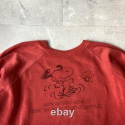 Sweat-shirt vintage Snoopy Peanuts Charlie Brown dessin animé film comics