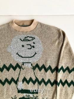 Sweat-shirt vintage ample style SPRUCE Peanuts Charlie Brown Snoopy