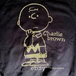 Sweatshirt Peanuts Snoopy Charlie Brown taille M années 80 90