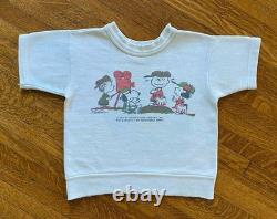 Sweatshirt vintage des années 60 Snoopy, étoiles du film Un garçon nommé Charlie Brown, Norwich Youth 10