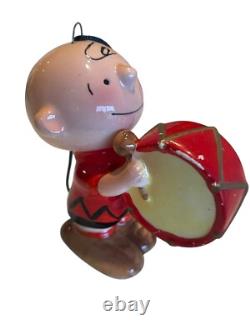 Syndicat des caractéristiques unies UFS Ornements d'instruments de la bande Peanuts Charlie Brown