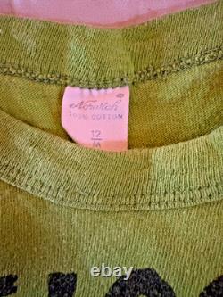 T-shirt Vintage 60's Norwich Peanuts Snoopy Baseball Charlie Brown Taille M Enfants