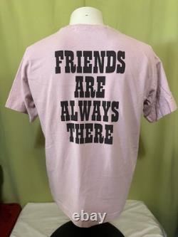 T-shirt pour hommes rose Marc Jacobs Peanuts Snoopy Charlie Brown Woodstock taille S