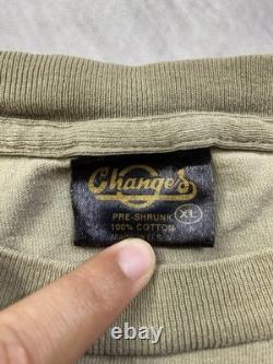 T-shirt vintage Peanuts Pig Pen Snoopy Charlie Brown à couture simple XL