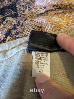 T-shirt vintage Peanuts Pig Pen Snoopy Charlie Brown à couture simple XL