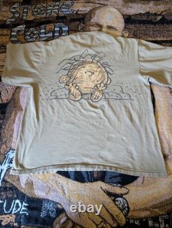 T-shirt vintage Peanuts Pig Pen Snoopy Charlie Brown à couture simple XL