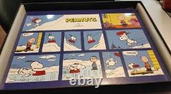 Tapis de Déjeuner Snoopy Charlie Brown de Danbury Mint Rare 30x43cm Sooul