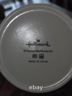 Tasse Snoopy RARE 3D-Hallmark Peanuts Charlie Brown Snoopy Accroché au Poignée Tasse
