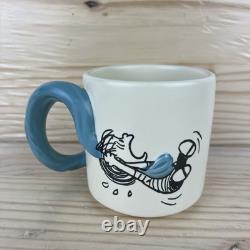 Tasse en céramique 3D Hallmark Peanuts Snoopy Linus Couverture Bleue 16 oz