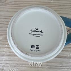 Tasse en céramique 3D Hallmark Peanuts Snoopy Linus Couverture Bleue 16 oz