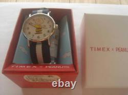 Timex Peanuts Snoopy Charlie Brown Batterie Remplacée