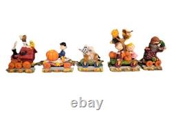 Train d'Halloween Snoopy Charlie Brown de Danbury Mint Peanuts Pumpkin Patch Express