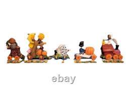 Train d'Halloween Snoopy Charlie Brown de Danbury Mint Peanuts Pumpkin Patch Express