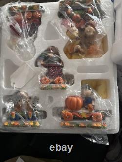 Train d'Halloween Snoopy Charlie Brown de la Danbury Mint Peanuts Pumpkin Patch Express