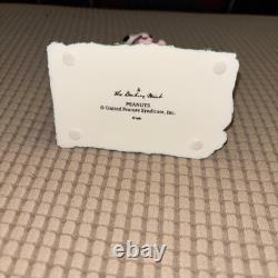 Train de la Saint-Valentin Snoopy Charlie Brown de Danbury Mint Peanuts