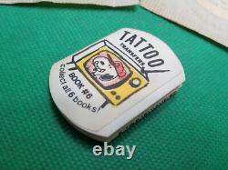 Transferts de tatouage lot de 3 vintage scellés Peanuts Snoopy Charlie Brown époque des années 1970