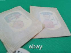 Transferts de tatouage lot de 3 vintage scellés Peanuts Snoopy Charlie Brown époque des années 1970