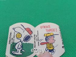 Transferts de tatouage lot de 3 vintage scellés Peanuts Snoopy Charlie Brown époque des années 1970