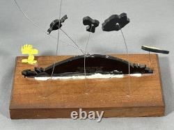 Trophée Aviva Snoopy Sparkies Charlie Brown Base en Teck Rare Vintage À LIRE