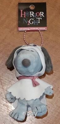 USJ Halloween Snoopy Charlie Brown Mascotte Peluche Duo 2022 Nuit Horrifique Japon