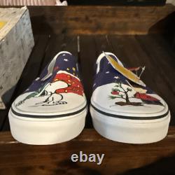 VANS NOËL PEANUTS CHARLIE BROWN & SNOOPY. NEUF DANS LA BOÎTE Taille homme 8 femme 9,5