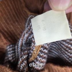 VTG Peanuts Charlie Brown Snoopy Sweater L Flèche Le Plus Grand Tricot Rare