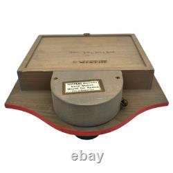 VTG années 1970 ANRI Italie Peanuts Charlie Brown Snoopy Diorama Musical Thorens Mvmt