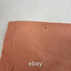 VTG années 60 Peanuts Snoopy Charlie Brown Sweatshirt Norwich Mayo Spruce Dessin à la main